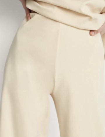 Pantaloni Massimo Dutti, crem