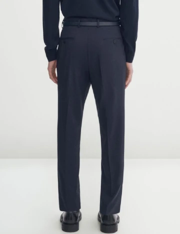 Pantaloni Massimo Dutti, bleumarin