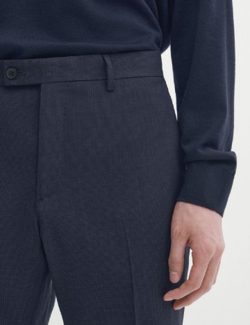 Pantaloni Massimo Dutti, bleumarin