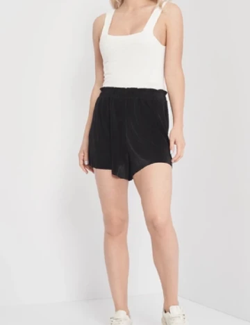 Pantaloni scurti Zara, negru