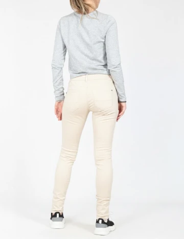 Pantaloni Bershka, crem