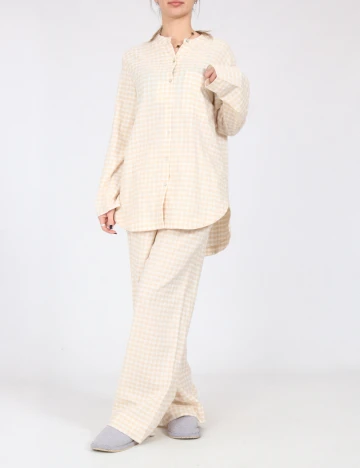 Camasa Oversize Massimo Dutti, crem