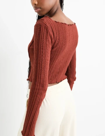 Bluza C&A, caramiziu