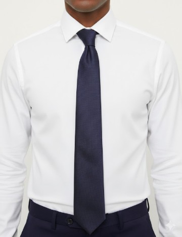 Cravata Massimo Dutti, bleumarin