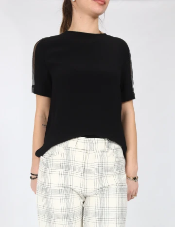 Pantaloni Zara, ecru