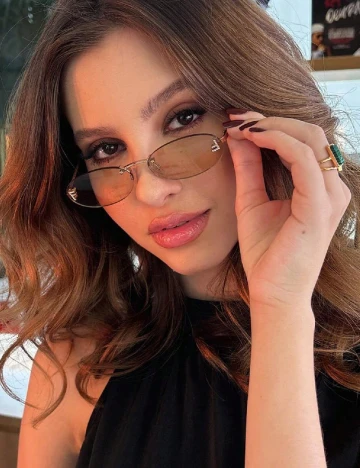 Ochelari de soare SHEIN, maro