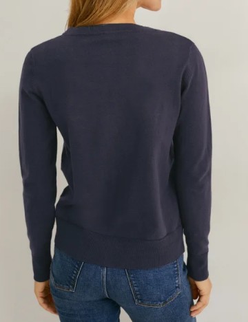 Cardigan C&A, bleumarin