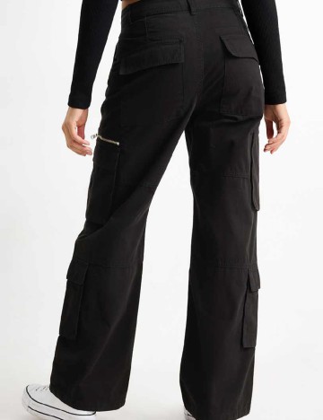 Pantaloni C&A, negru