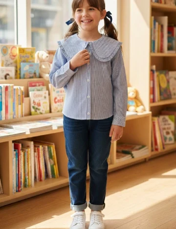 Camasa Zara, albastru