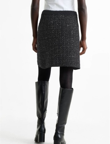Fusta C&A, negru