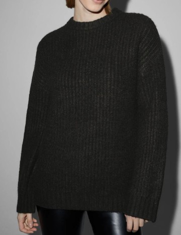 
						Pulover Clockhouse, negru