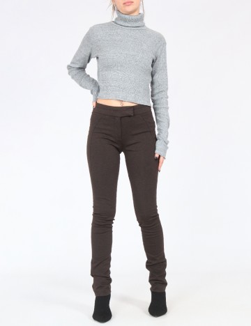 
						Pantaloni Zara, maro