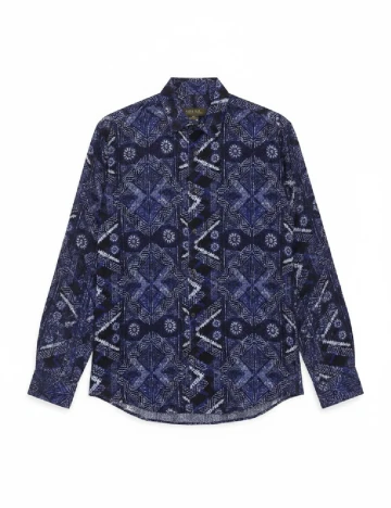 Camasa Zara, bleumarin