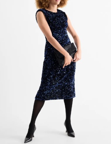 
						Rochie medie C&A, bleumarin