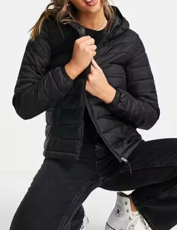 Geaca Pull&Bear, negru