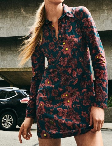 
						Rochie scurta Zara, floral print