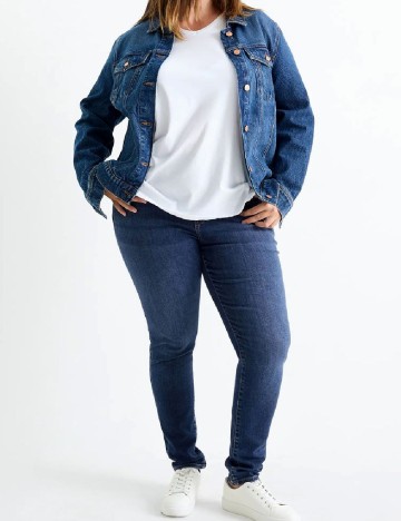 
						Blugi C&A Plus Size, bleumarin