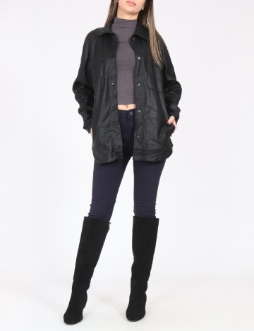 
						Jacheta Pull&Bear, negru