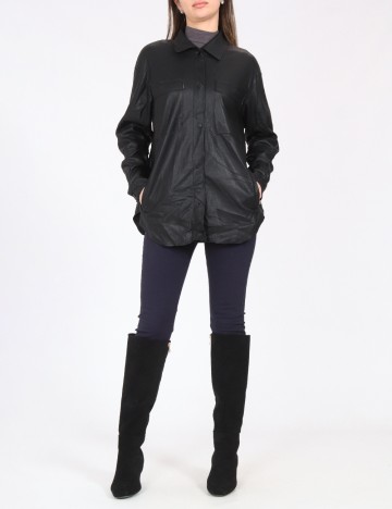 Jacheta Pull&Bear, negru