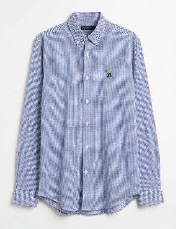 
						Camasa Zara, bleumarin