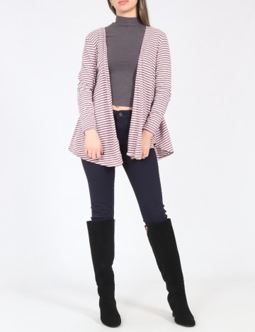 Cardigan Zara, pruna