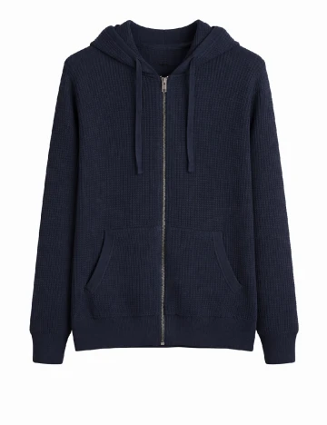 Hanorac Pull&Bear, bleumarin