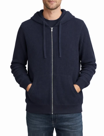 Hanorac Pull&Bear, bleumarin