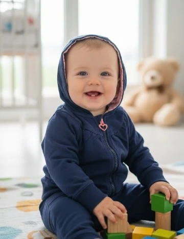 Hanorac Zara, bleumarin