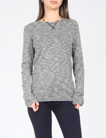 Bluza Pull&Bear, gri