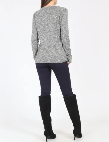 Bluza Pull&Bear, gri