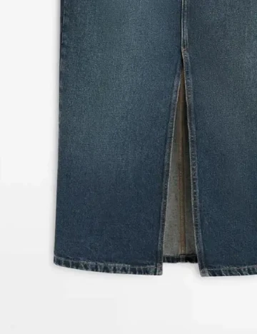 Fusta Massimo Dutti, albastru