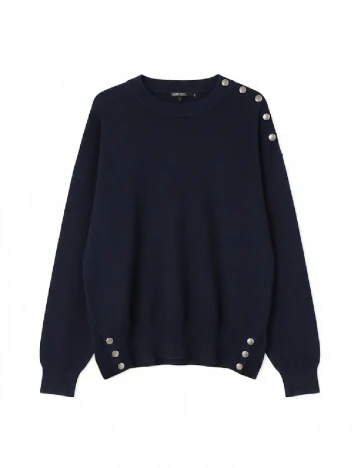 Bluza Pull&Bear, bleumarin