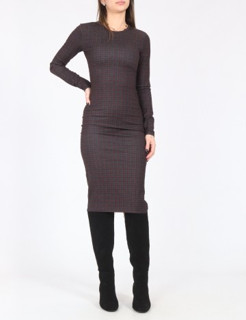 Rochie medie Zara, maro