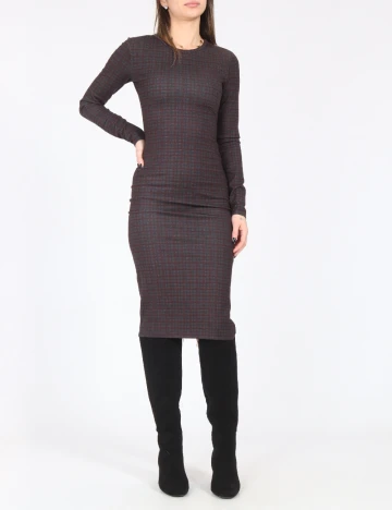 Rochie medie Zara, maro