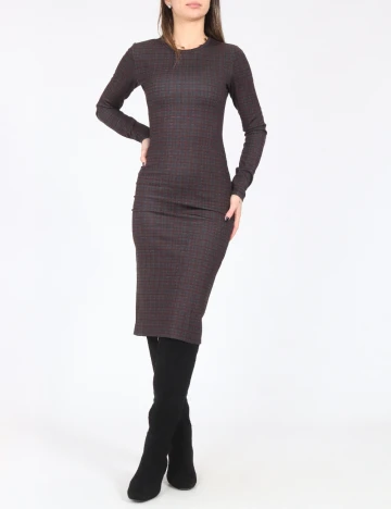 Rochie medie Zara, maro