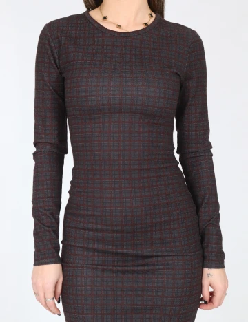 Rochie medie Zara, maro