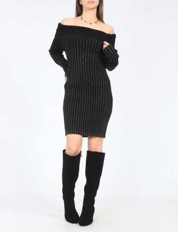 Rochie scurta C&A, gri inchis