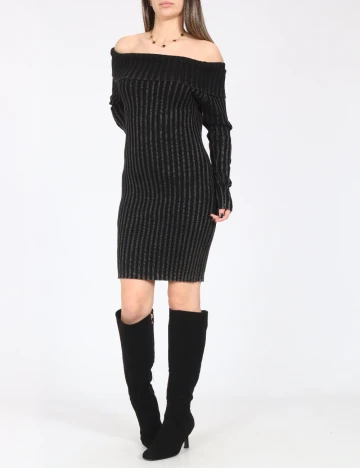 Rochie scurta C&A, gri inchis