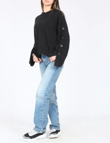 Pulover C&A, gri inchis