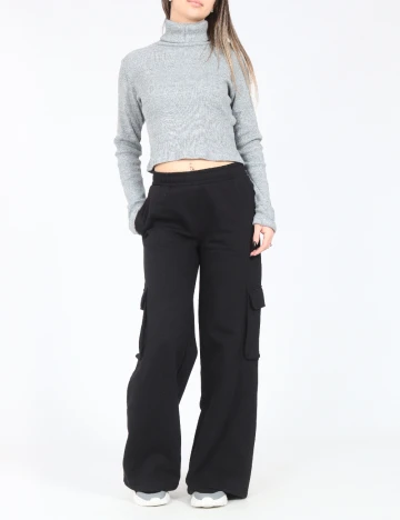 Pantaloni C&A, negru