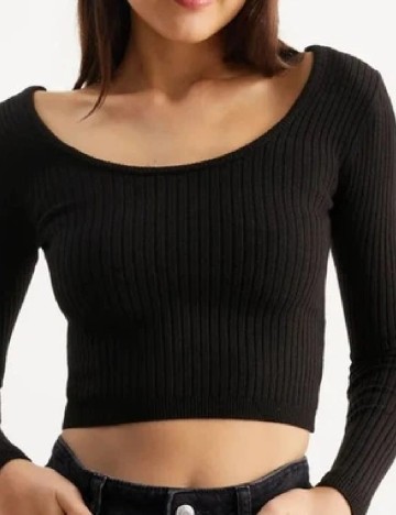 
						Top Clockhouse, negru