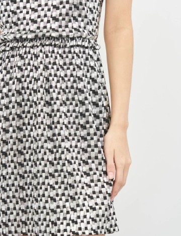 Rochie scurta Zara, argintiu