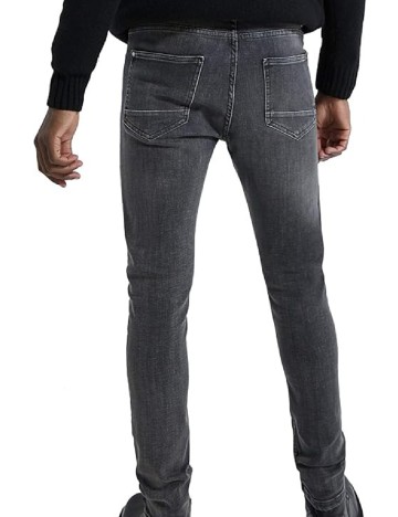 Blugi Zara, gri inchis