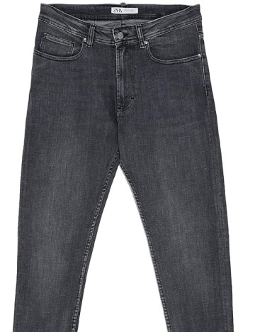 Blugi Zara, gri inchis