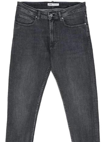 Blugi Zara, gri inchis