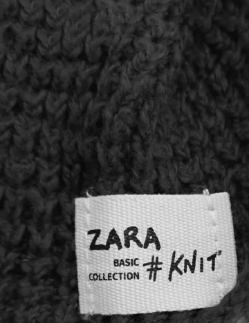 Pulover Zara, gri inchis