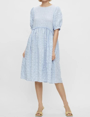 Rochie Pieces, albastru deschis, L