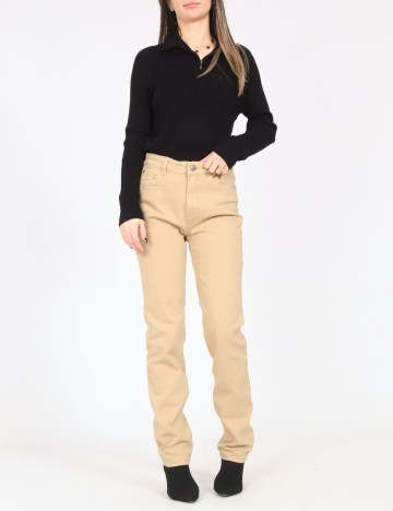 Blugi C&A, maro deschis