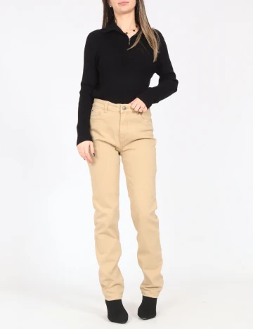 Blugi C&A, maro deschis