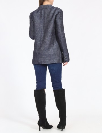 Sacou Zara, bleumarin